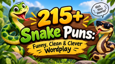 215+ funny, clean, and clever snake puns for a good laugh