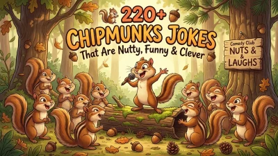 220+ funny and clever chipmunks jokes with nutty wordplay