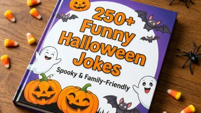 Funny Halloween jokes that are spooky and family-friendly, featuring clean laughs, silly ghosts, and festive humor