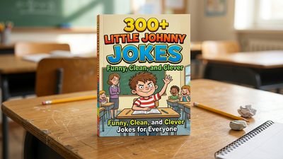 300+ Little Johnny jokes with funny, clean, and clever punchlines for kids, adults, families, and everyone who loves a laugh